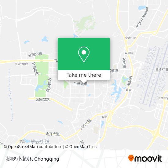 挑吃小龙虾 map