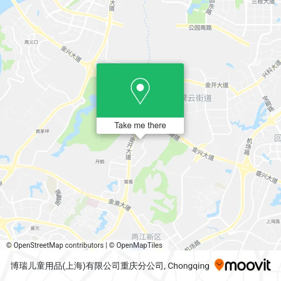 博瑞儿童用品(上海)有限公司重庆分公司 map