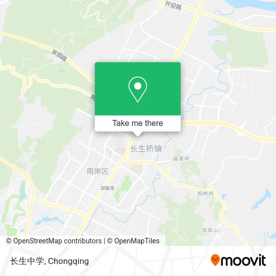 长生中学 map