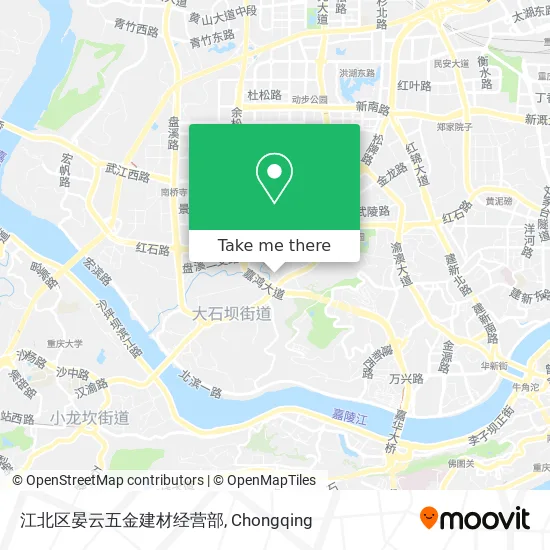 江北区晏云五金建材经营部 map