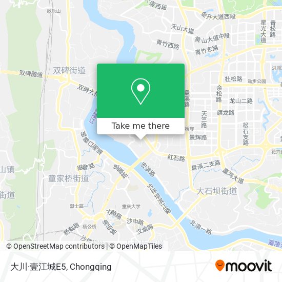 大川·壹江城E5 map