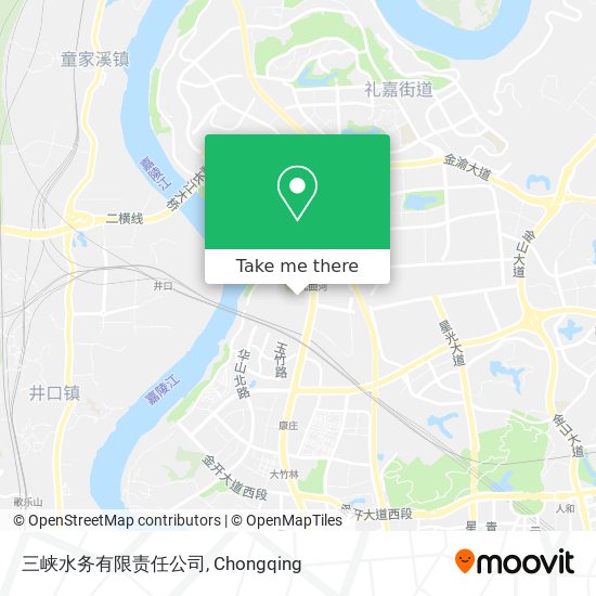三峡水务有限责任公司 map