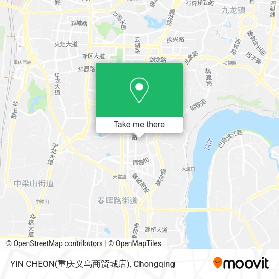 YIN CHEON(重庆义乌商贸城店) map