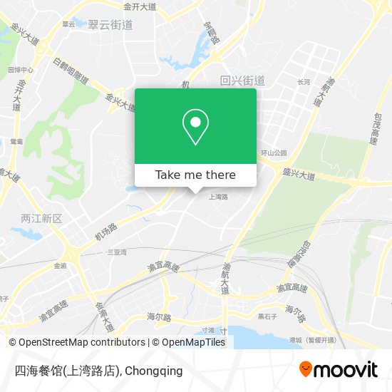 四海餐馆(上湾路店) map