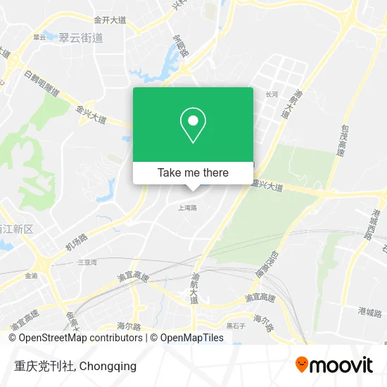 重庆党刊社 map