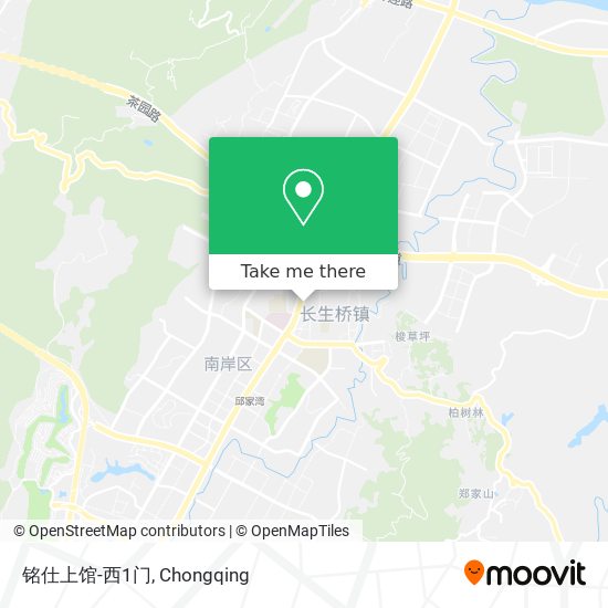 铭仕上馆-西1门 map
