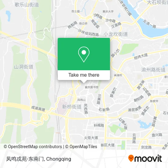 凤鸣戎苑-东南门 map
