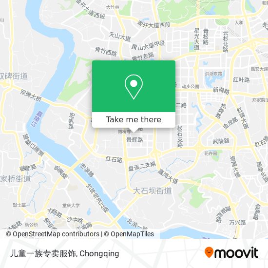 儿童一族专卖服饰 map