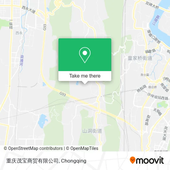 重庆茂宝商贸有限公司 map