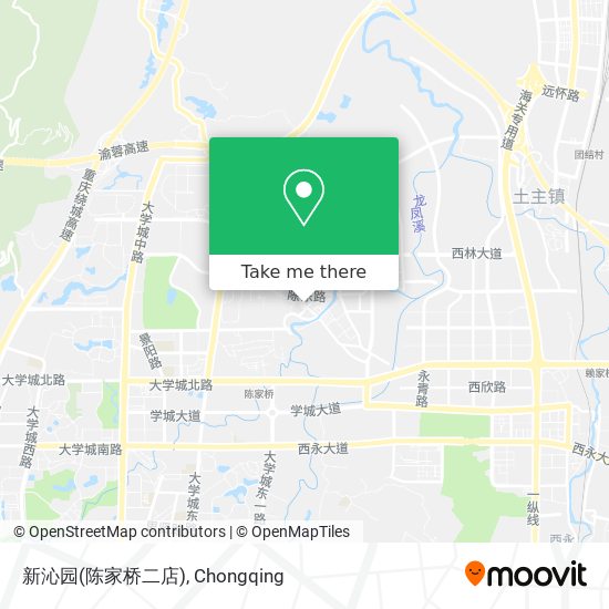 新沁园(陈家桥二店) map