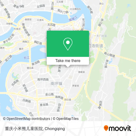 重庆小米熊儿童医院 map