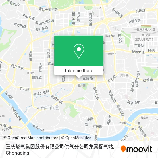 重庆燃气集团股份有限公司供气分公司龙溪配气站 map