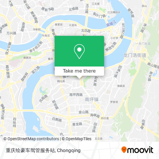 重庆绘豪车驾管服务站 map