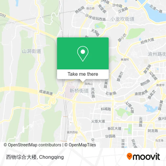 西物综合大楼 map