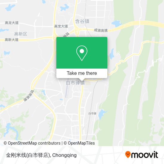 金刚米线(白市驿店) map