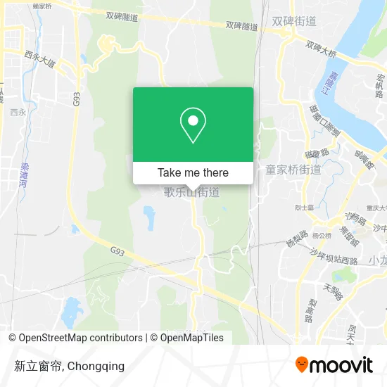 新立窗帘 map