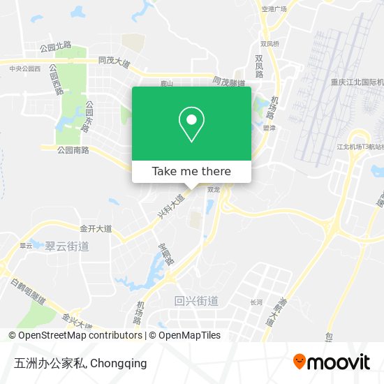 五洲办公家私 map