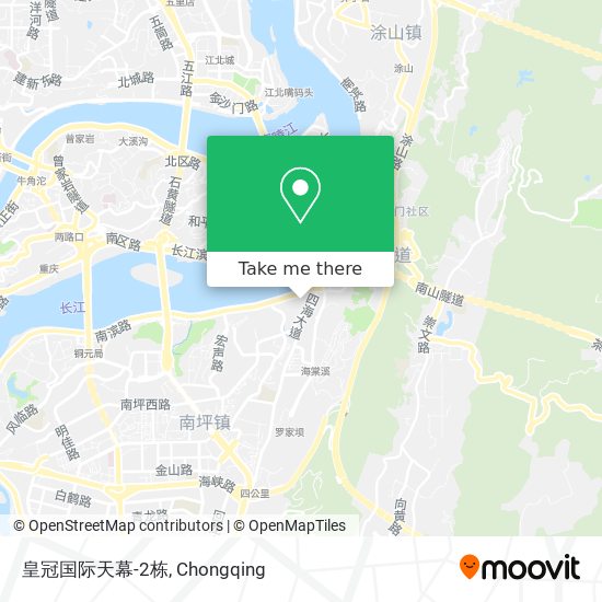 皇冠国际天幕-2栋 map
