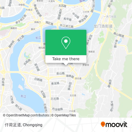 仟荷足道 map