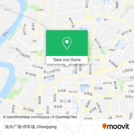 渝兴广场-停车场 map