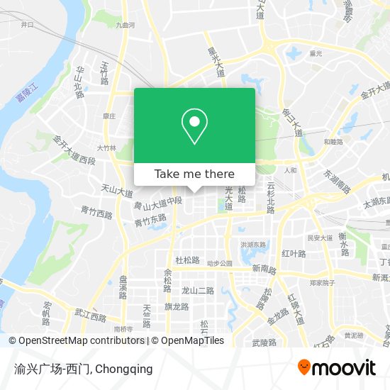 渝兴广场-西门 map