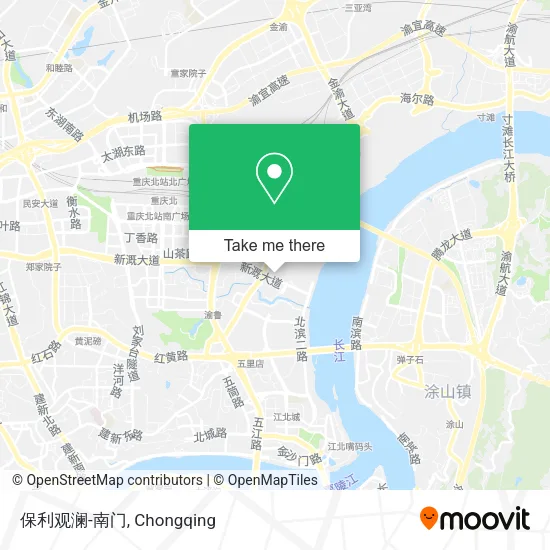 保利观澜-南门 map