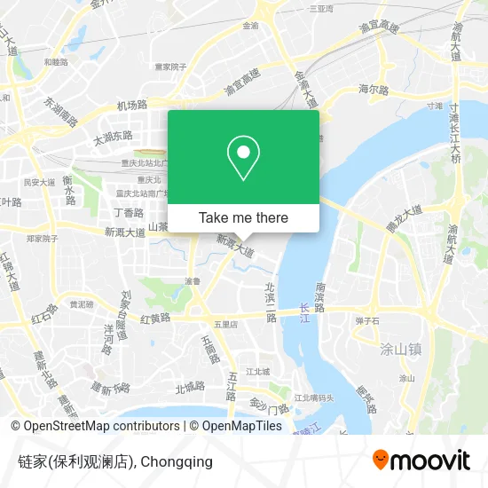 链家(保利观澜店) map