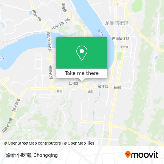 渝新小吃部 map