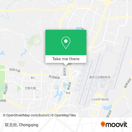 双北街 map