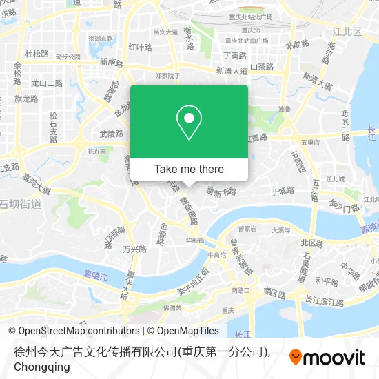 徐州今天广告文化传播有限公司(重庆第一分公司) map