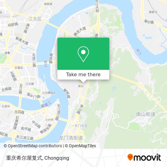 重庆希尔屋复式 map