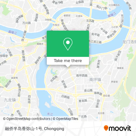 融侨半岛香弥山-1号 map