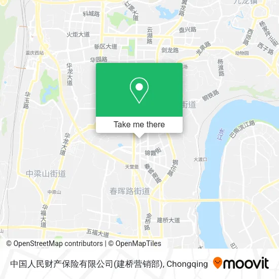 中国人民财产保险有限公司(建桥营销部) map