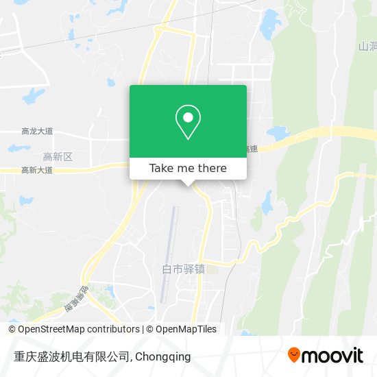 重庆盛波机电有限公司 map