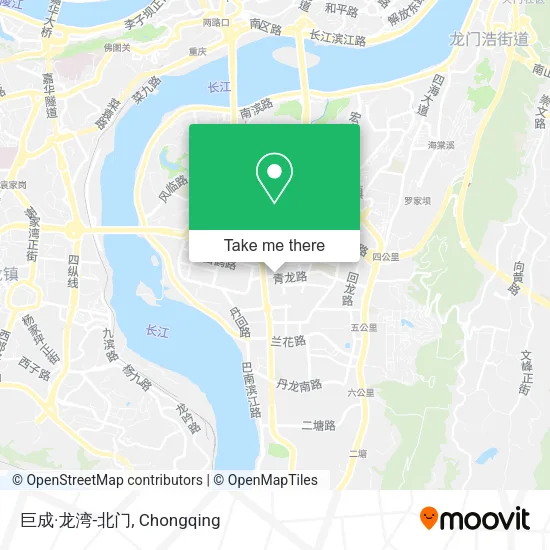 巨成·龙湾-北门 map