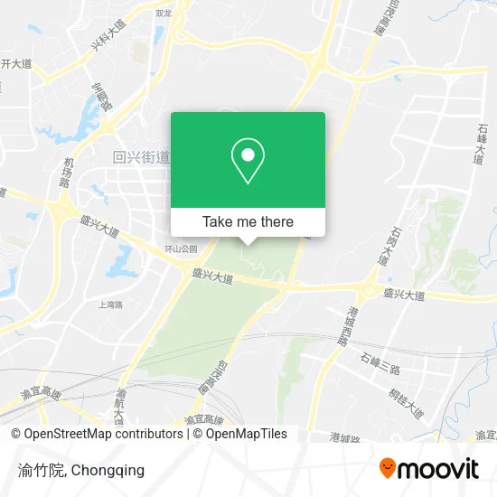 渝竹院 map