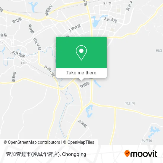 壹加壹超市(凰城华府店) map