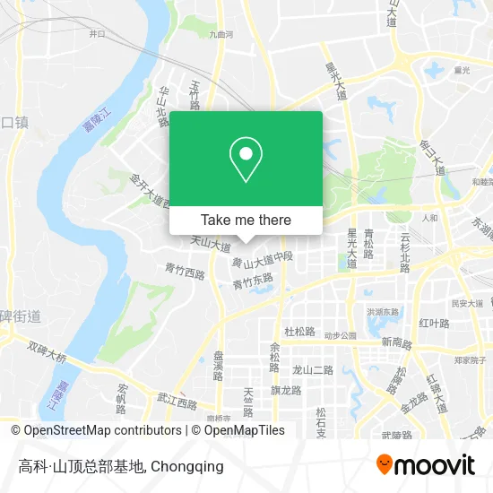 高科·山顶总部基地 map