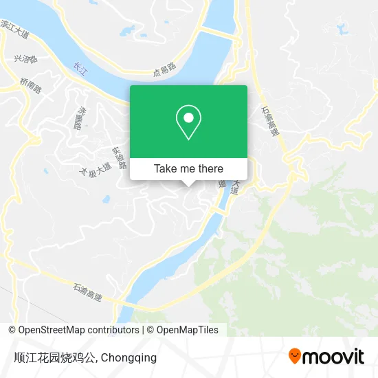 顺江花园烧鸡公 map