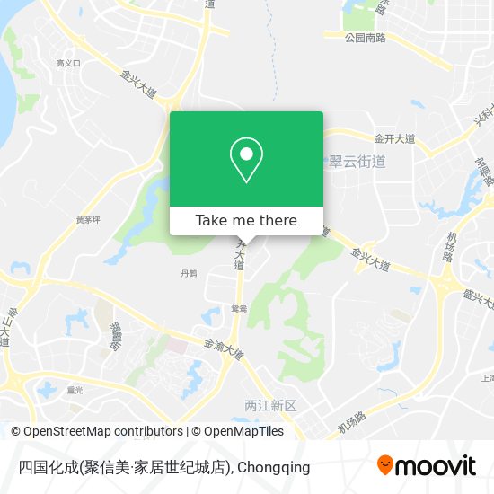 四国化成(聚信美·家居世纪城店) map