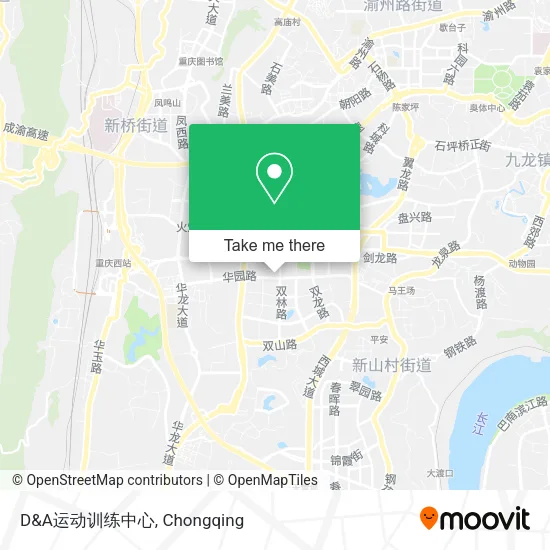 D&A运动训练中心 map