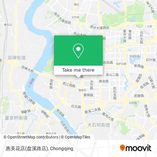 惠美花店(盘溪路店) map