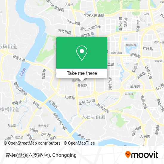路标(盘溪六支路店) map