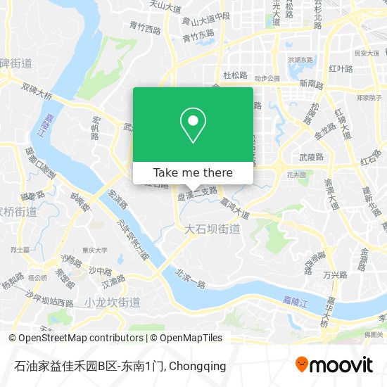 石油家益佳禾园B区-东南1门 map