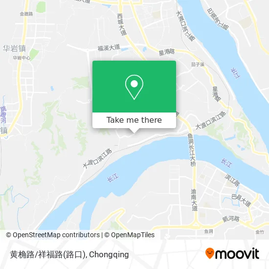 黄桷路/祥福路(路口) map