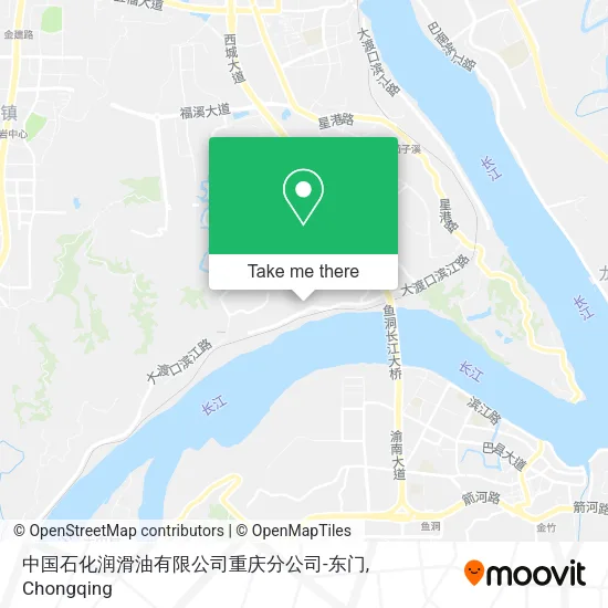 中国石化润滑油有限公司重庆分公司-东门 map