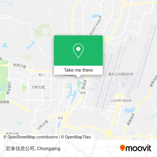 宏泰信息公司 map