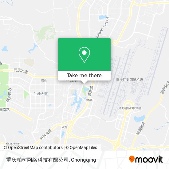 重庆柏树网络科技有限公司 map