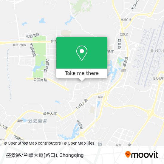 盛景路/兰馨大道(路口) map