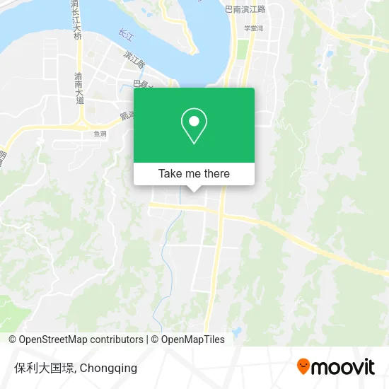 保利大国璟 map